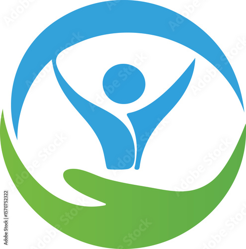 Human Care and Support Emblem