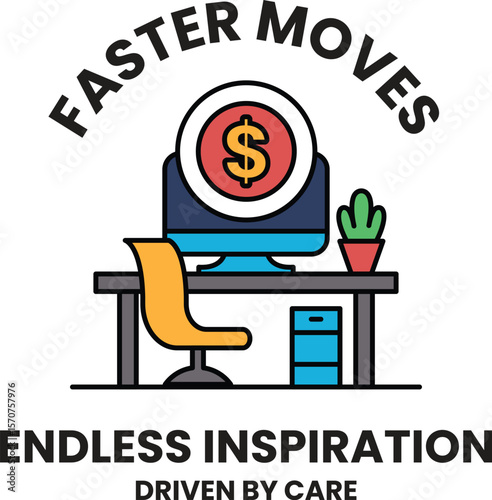A logo for Endless Inspiration, a company that is driven by care