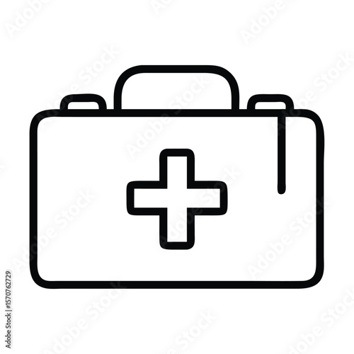 Medical kit icon vector design template