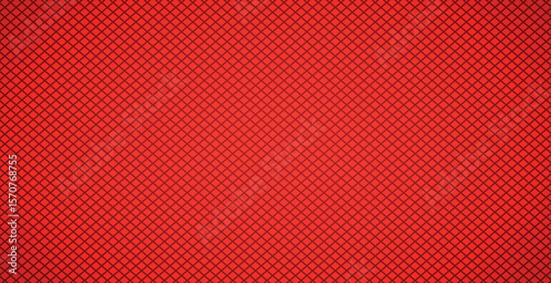 Red diagonal square grid background