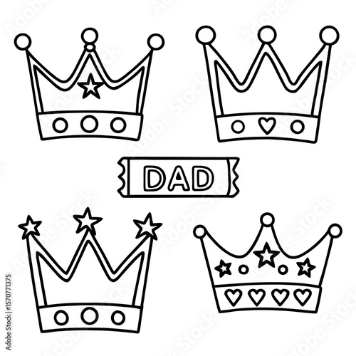 Father’s Day crown for the king of the family