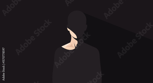 Anonymous Silhouette: Hidden Identity in Shadow