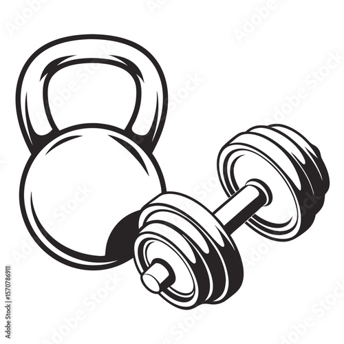 Weights Dumbbell Kettlebell Gym Equipment
