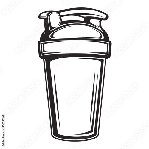 Protein Shaker Bottle Gym Fitness