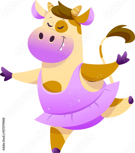 Cute Cow Cartoon