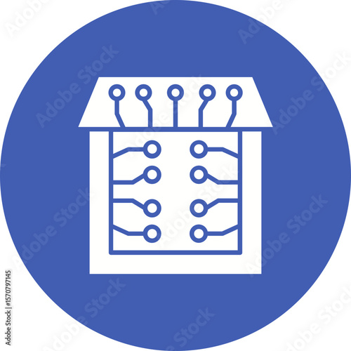 Artificial building Icon