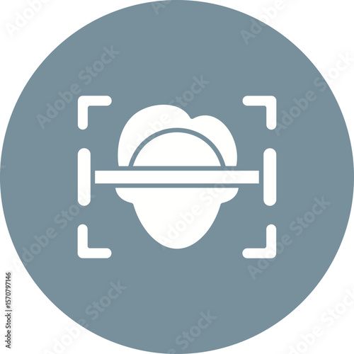 Face scanner Icon