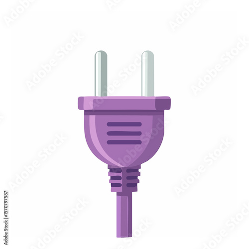 Electric Plug Cord Illustration Power Adapter Outlet Connector Electrical Appliance
