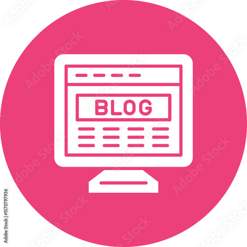 Blogging Icon