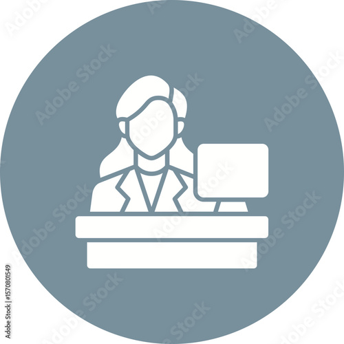 Receptionist Icon