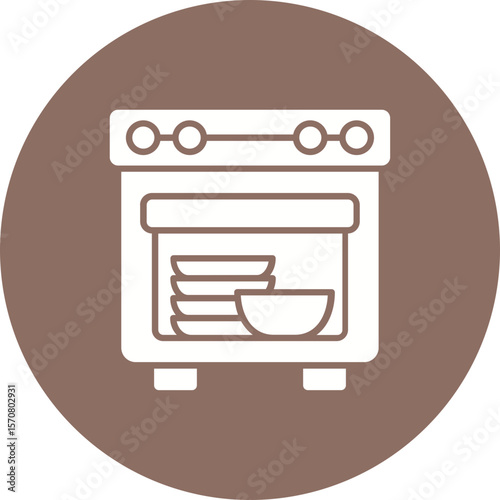 Dishwasher Icon