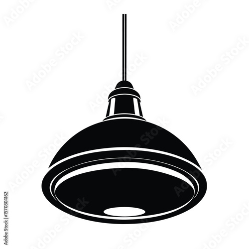 ceiling lamp vector illustration