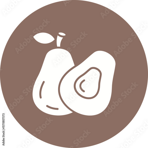 Avocado Icon
