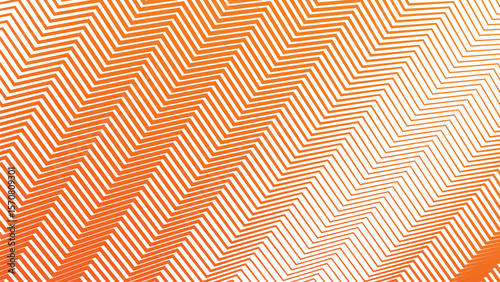 Orange zig zag stripes line seamless pattern background for modern abstract fabric wallpaper and design
