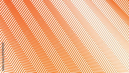 Orange zig zag stripes line seamless pattern background for modern abstract fabric wallpaper and design

