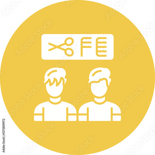 Barber clients Icon