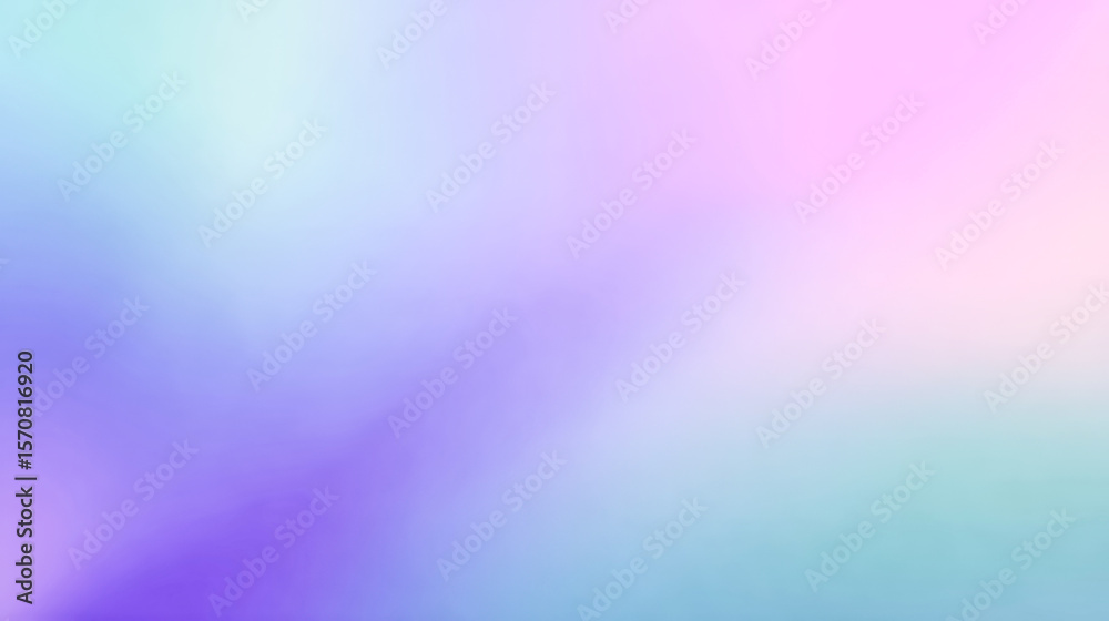 Fototapeta premium Pastel Rainbow Blurred Background Soft Colors Dreamy Vibe,
