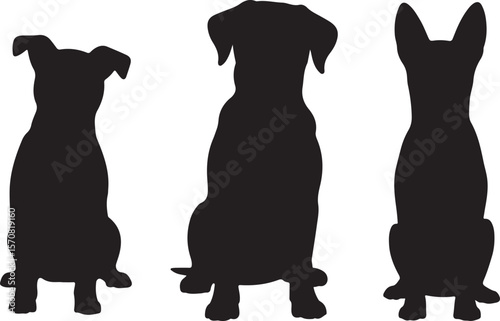 Dog Silhouette SVG Bundle
Standing & Playing Dog Vectors
Pet Dog Shadow Clipart Pack