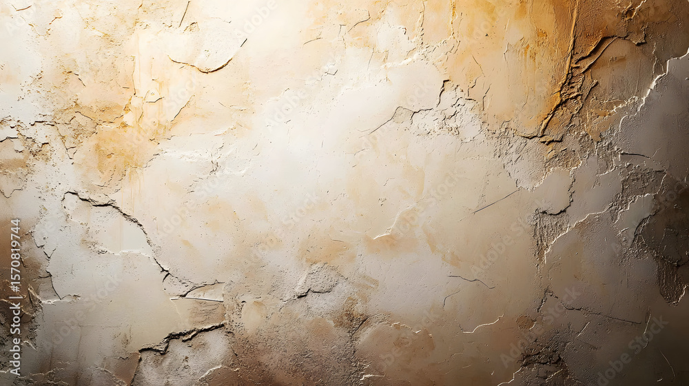 Naklejka premium rock abstract warm beige wall background