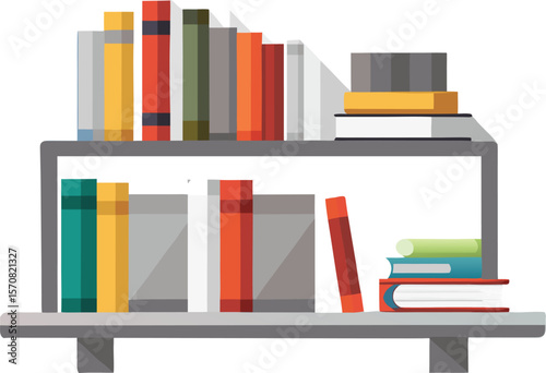 books on a shelf
