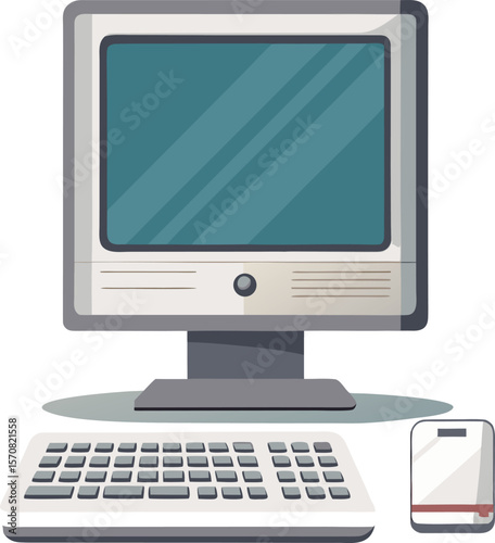 Vector computer illustration 