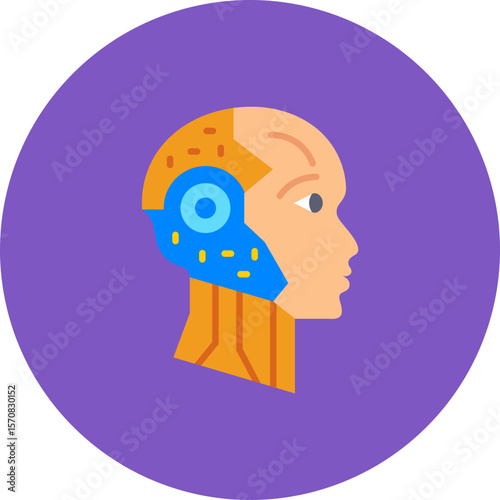 Cyborg Icon