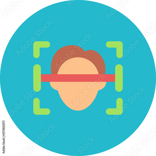 Face scanner Icon