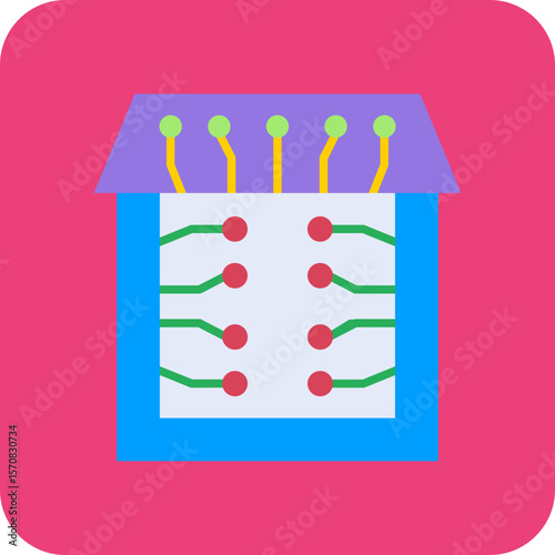 Artificial building Icon