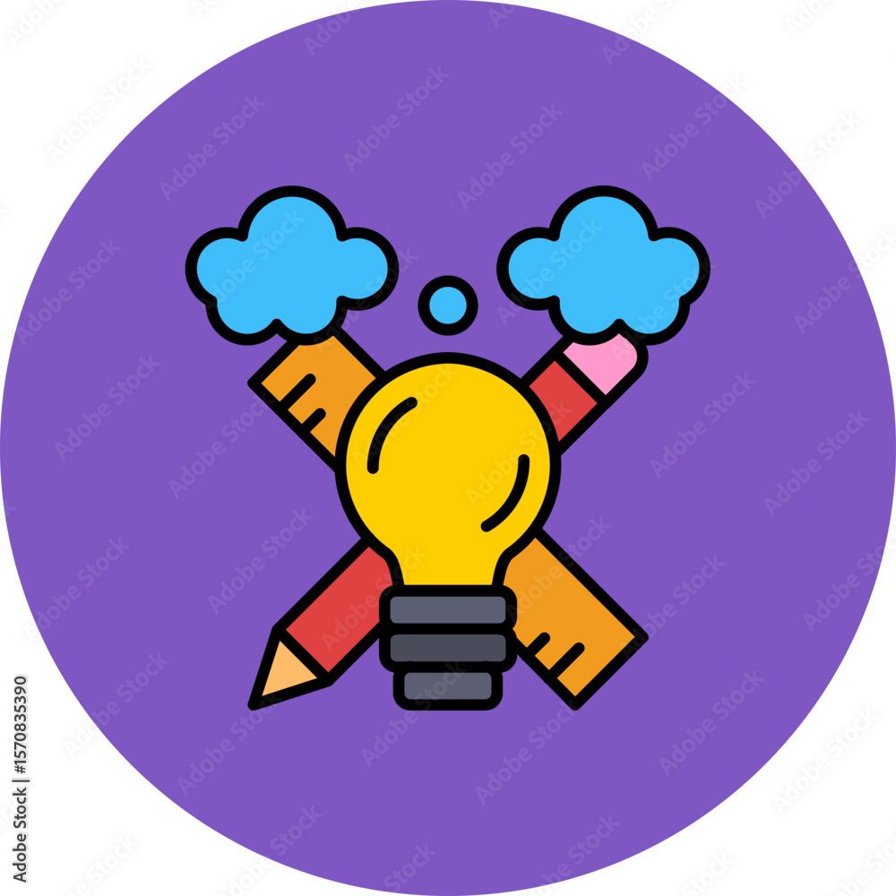 Fototapeta premium Creative Icon