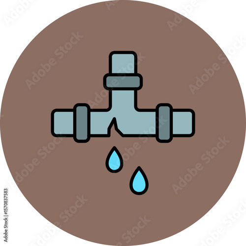 Water leaking Icon