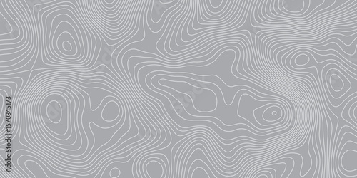 A subtle, abstract background featuring a continuous pattern of thin, organic, wavy lines resembling topographical maps or wood grain, rendered in shades of light grey and off-white. 
