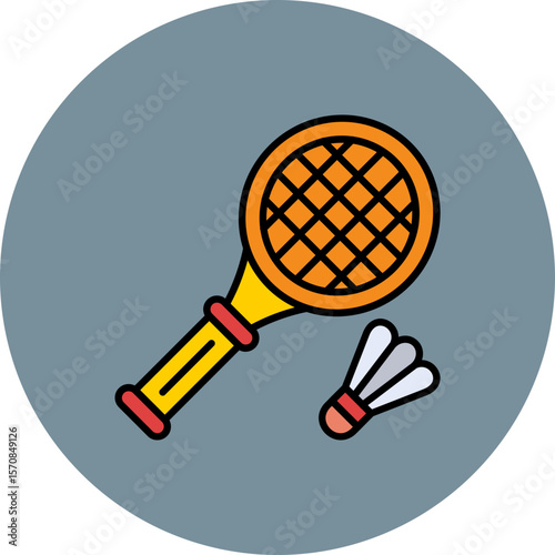 Badminton Icon
