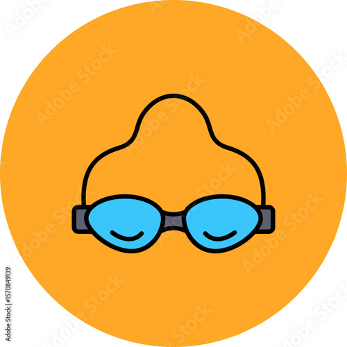 Swimming Glasses Icon