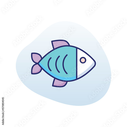 Salmon  Vector icon