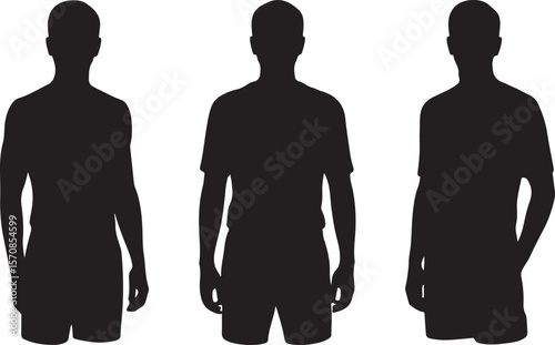 Dynamic Male Silhouette Bundle in Action & Pose
Man Silhouette Vector Set – Standing, Running & Thinking
Expressive Male Figures Silhouette Collection