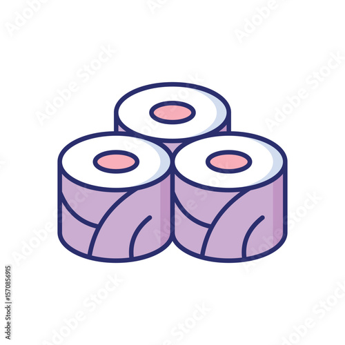 Sushi  Vector icon