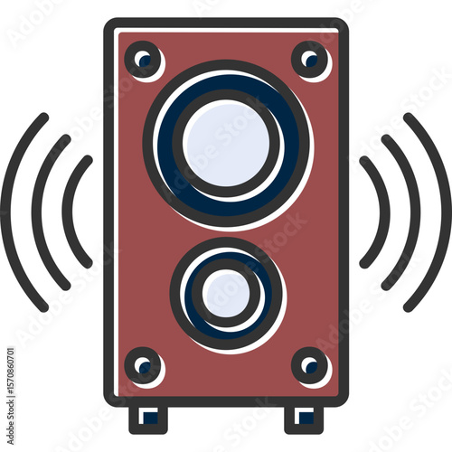 Speaker Vector Icon