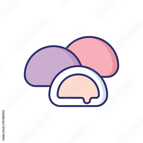 Mochi  Vector icon