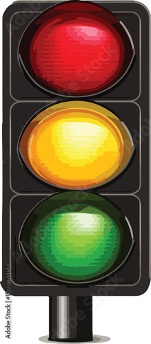 red traffic light