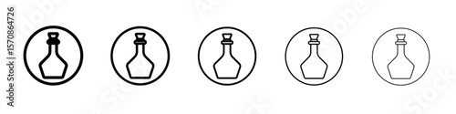 Olive oil icon outline simple illustration isolated