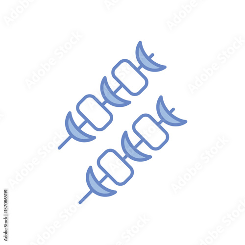 Brochette  Vector icon