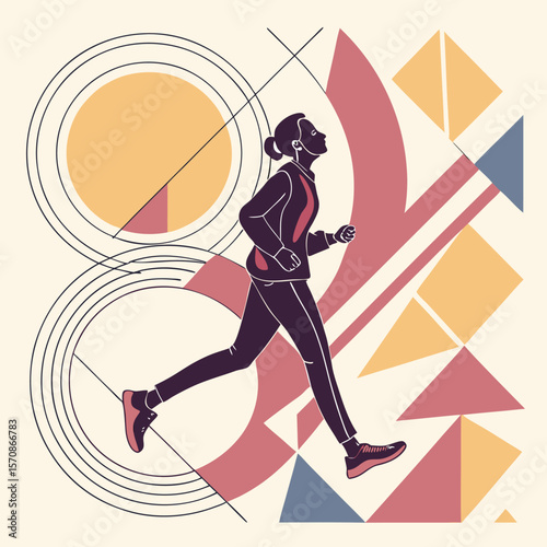 Stylish vector illustration of a couple dancing at a pink-themed party, embodying love, music, and fashion