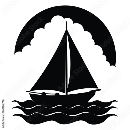 sailing ship on the sea