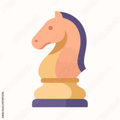 Chess Knight Piece For Game Strategy