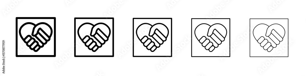 Fototapeta premium USA Map icon outline simple illustration isolated