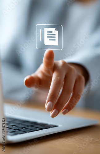 Touching digital files for strategic decision-making in a minimal workspace