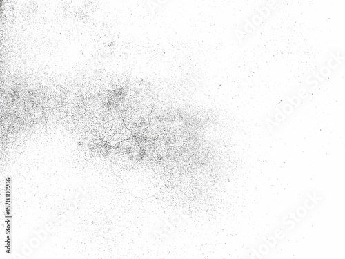 High-Contrast Grunge Wall Texture with Cracks and Dust – Black and White Distressed Background.Black and white grunge wall texture featuring cracked paint, dust splatter, and distressed surface effect