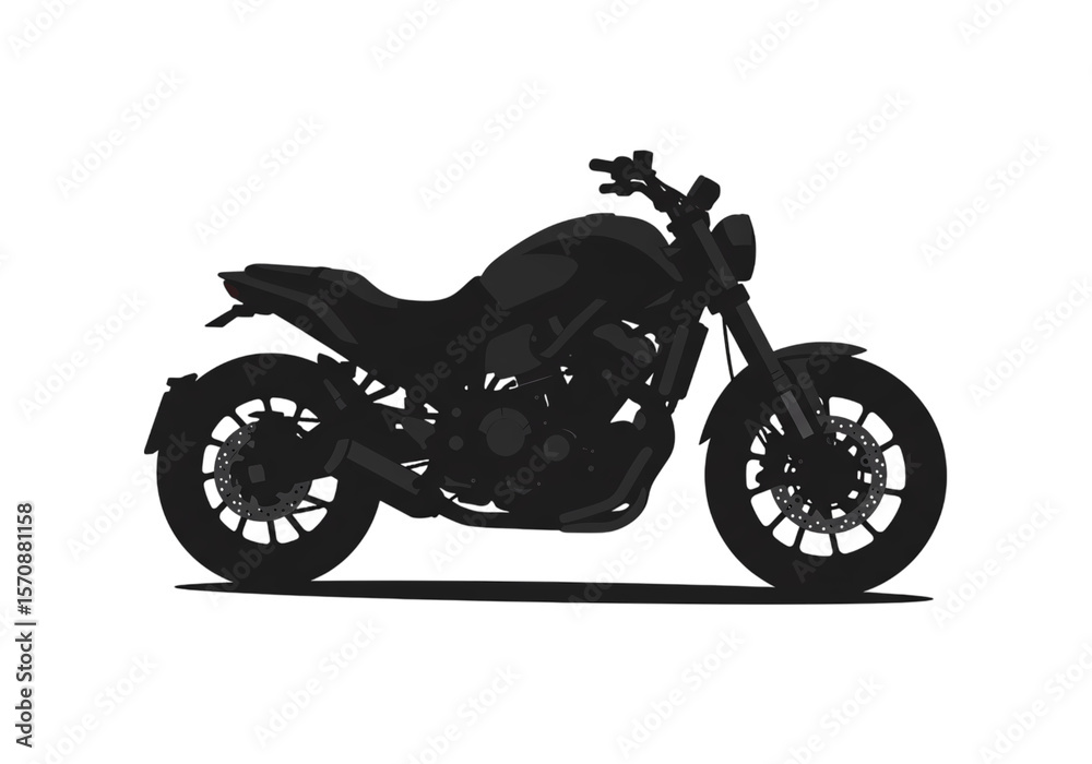 Obraz premium Heavybike, Motoecycle Vector