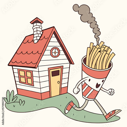 house with a house