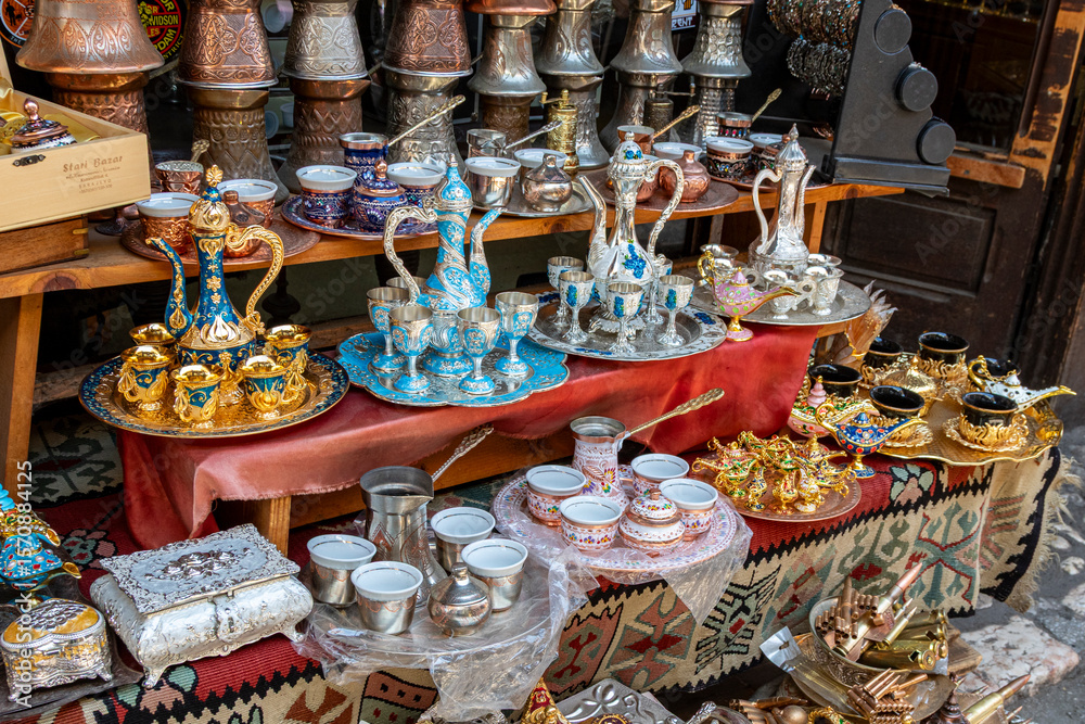 Fototapeta premium Auf dem Basar in Sarajevo